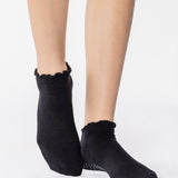Ruffle Full Foot Grip Sock
