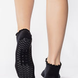 Ruffle Full Foot Grip Sock