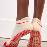 Heartstrings Full Foot Grip Sock