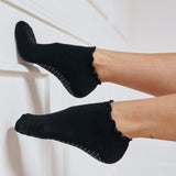 Ruffle Full Foot Grip Sock