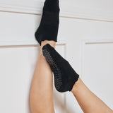 Ruffle Full Foot Grip Sock
