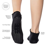 Ruffle Full Foot Grip Sock
